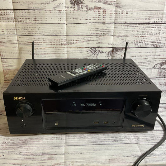 DENON AVR-1100W In-Command Series Receiver- WORKS GREAT!!!!