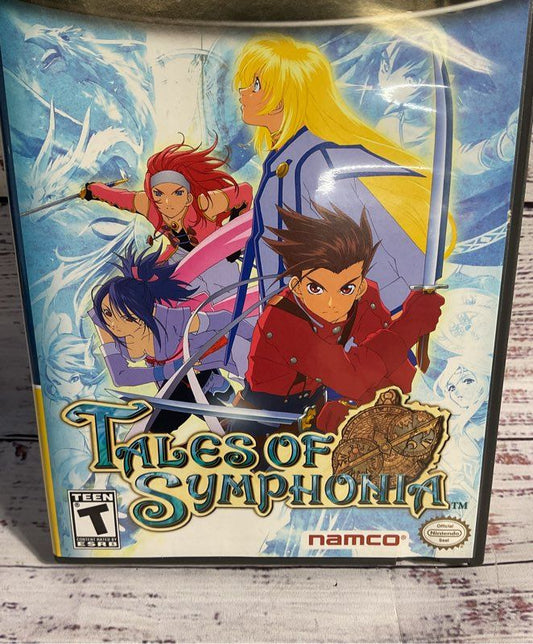 Tales of Symphonia (GameCube, 2004) with Manual including Disc 1 and 2