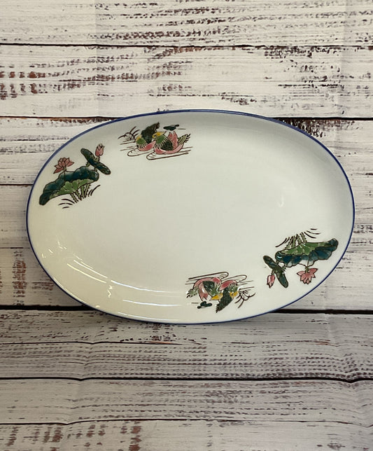 JOJO Vintage White Ceramic Plate Set of 6
