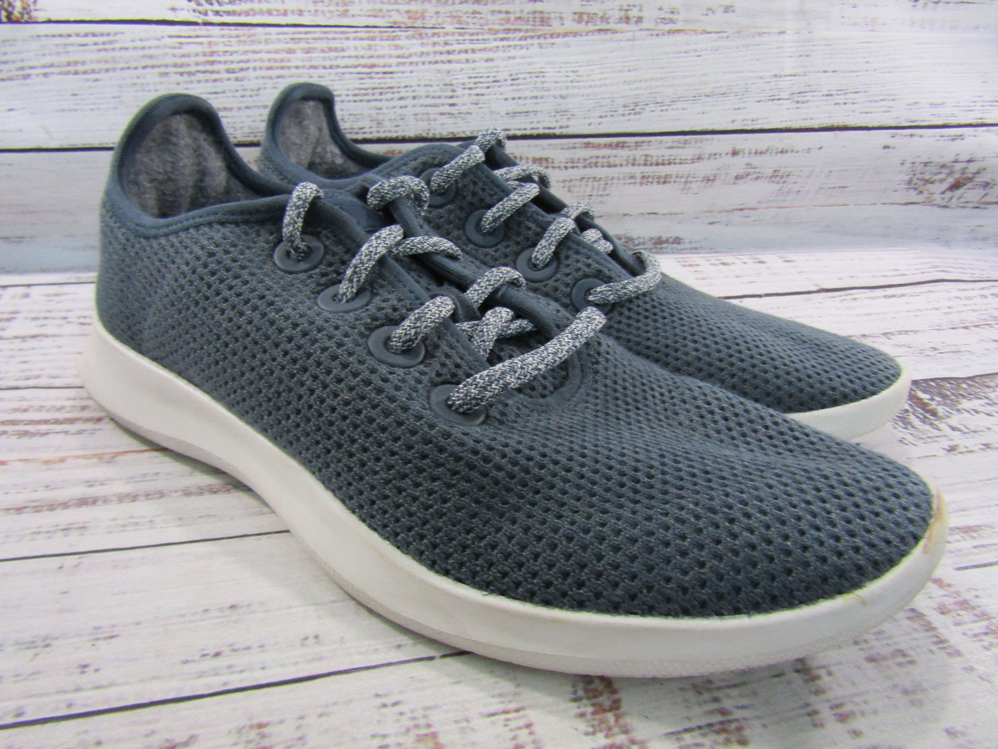 Allbirds Tree Runners Women's Blue Low Top Sneakers Size 9