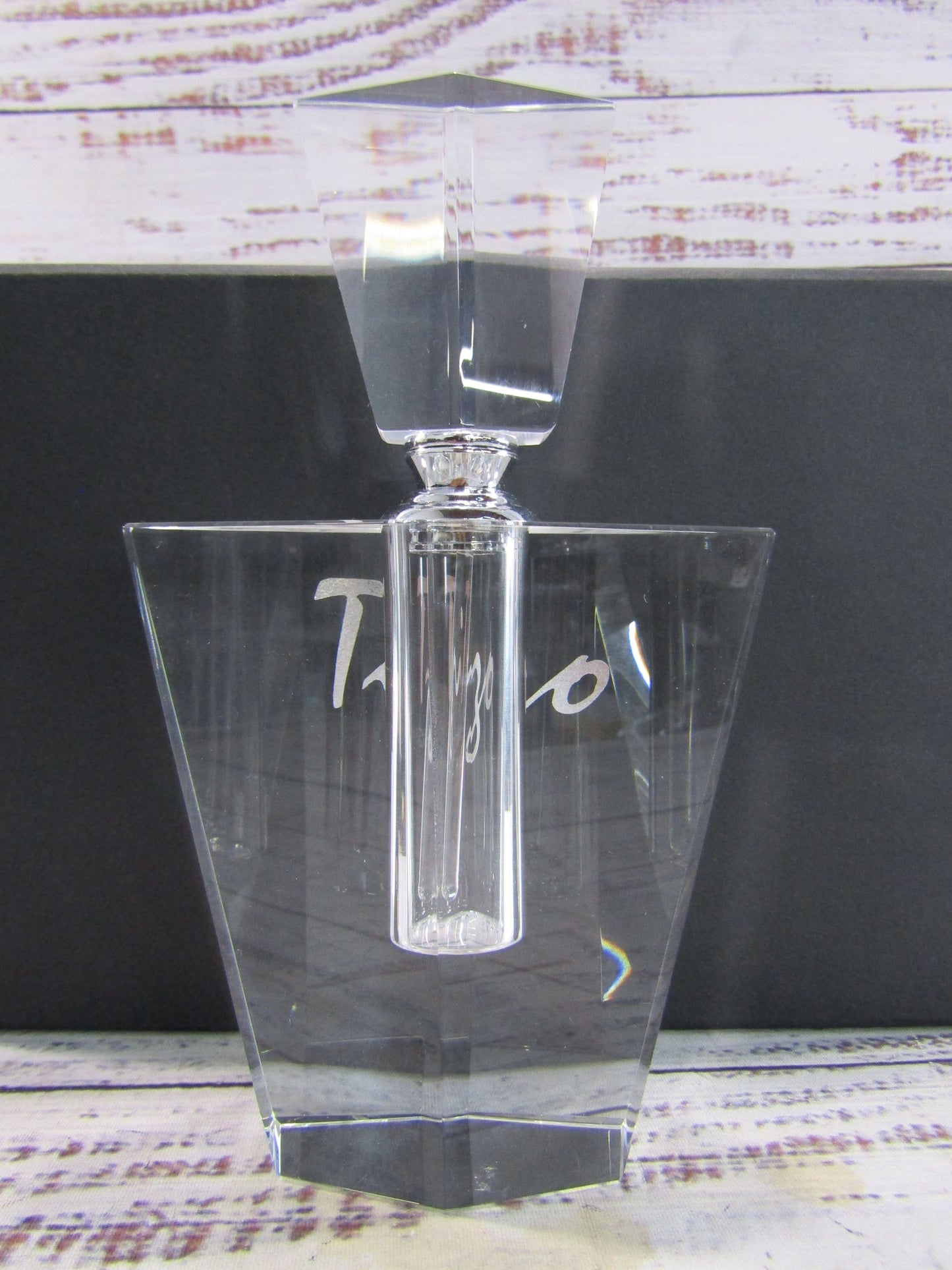 Tizo Arrowhead Crystal Perfume Bottle