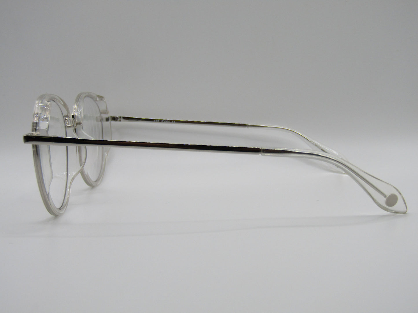 Fysh 3660 Round Clear Eyeglasses Frame