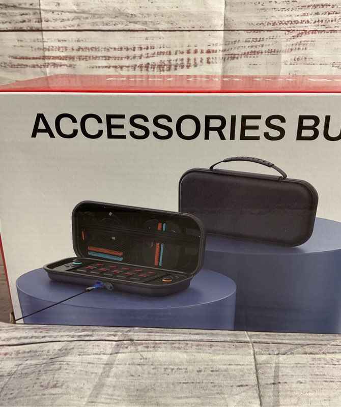 NEW Accessories Bundle for Switch 2 Kit - Console Case- Controller Accessories