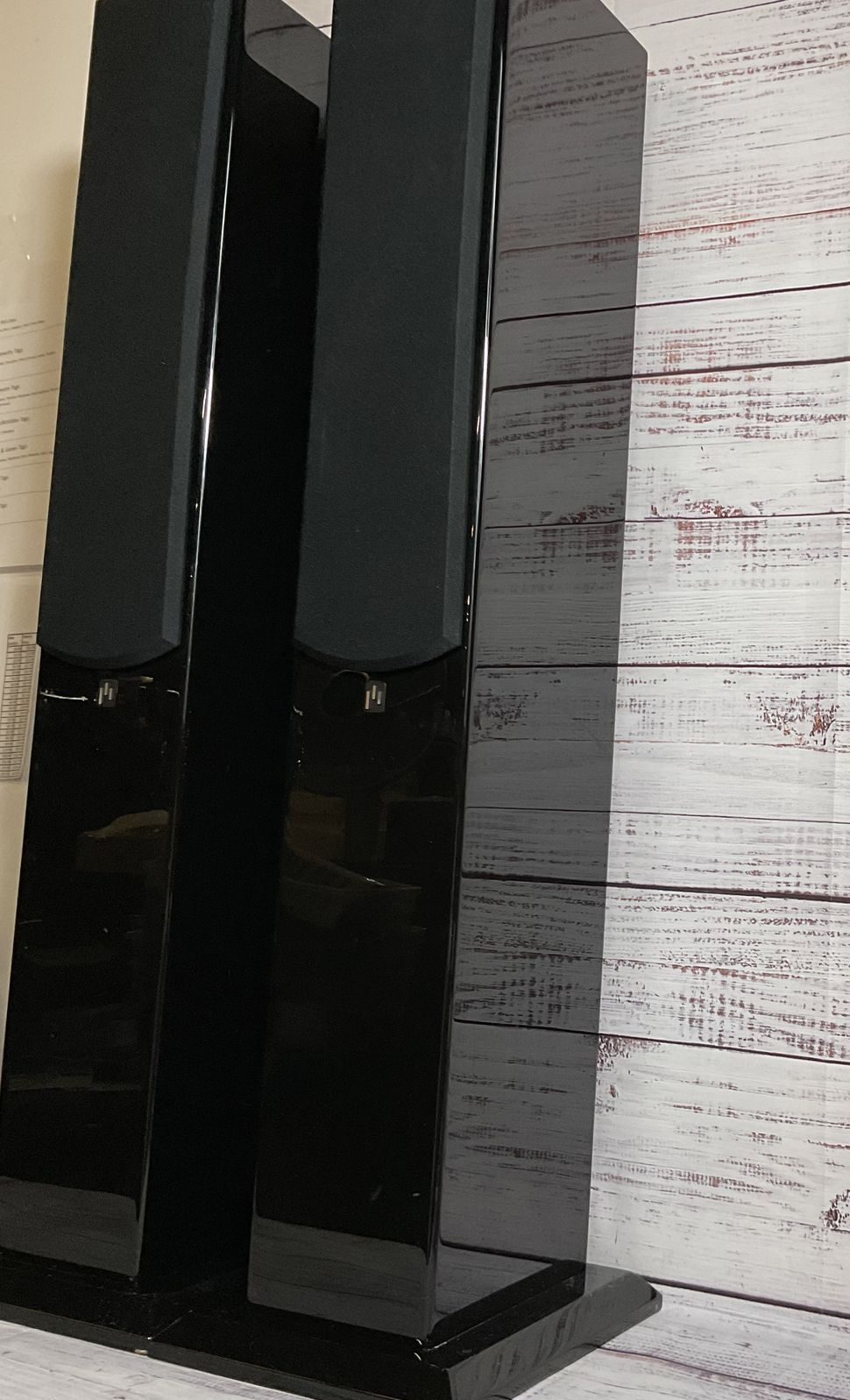 APERION AUDIO Intimus 4T 4" 2-Way Tower Speakers- WORKS GREAT!!!!!