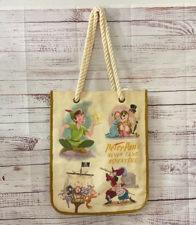 Tokyo DisneySea Fantasy Springs Peter Pan’s Neverland Tote Bag Multicolor