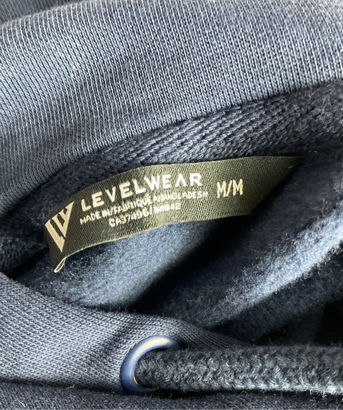 Level Wear Men's Jonathan Club Hoodie Navy Blue M
