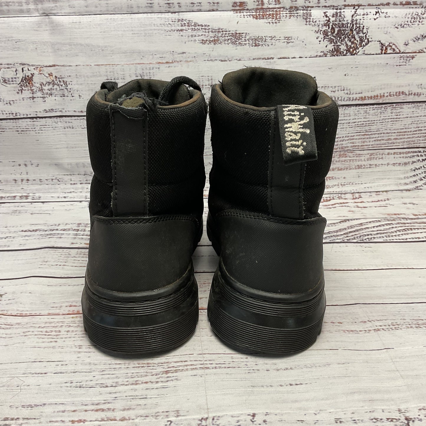 Dr. Martens Combs W Black Combat Boot Women Size 7 As-Is