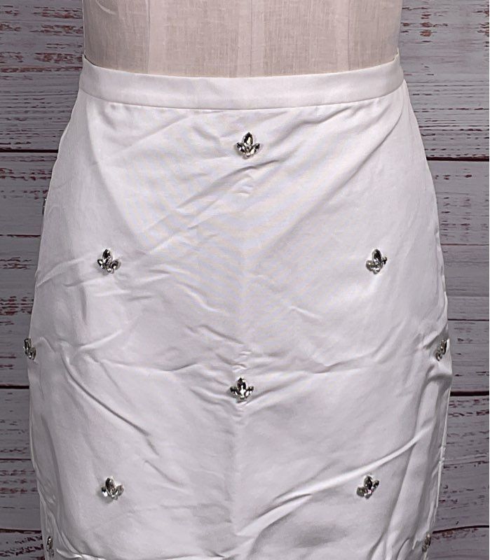 Before By Sarah Seven Ursula Two Piece Dress Set White 8