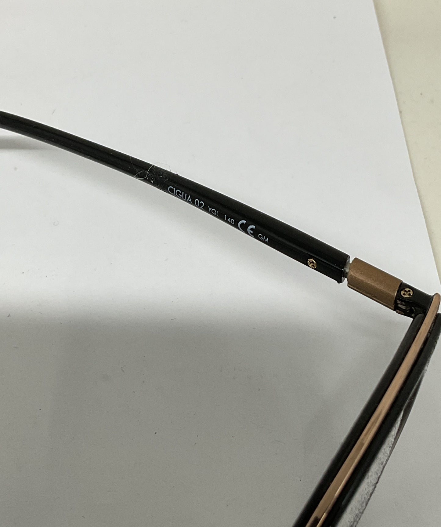 SAFILO Ciglia 02 Black Eyeglasses Frames - Size 140 Italy