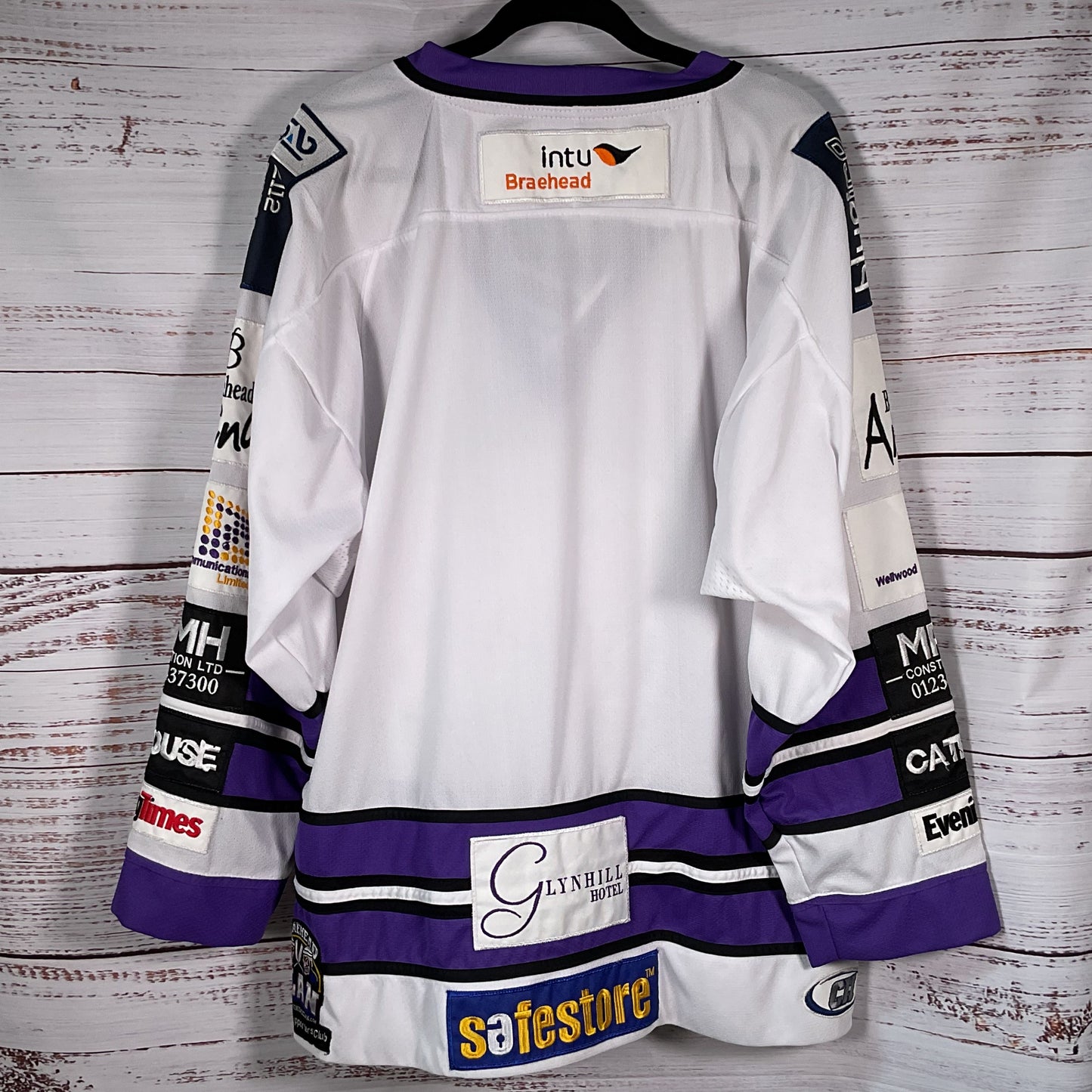 Signed???? Braehead Glasgow Clan Scotland United Kingdom Jersey- SZ L