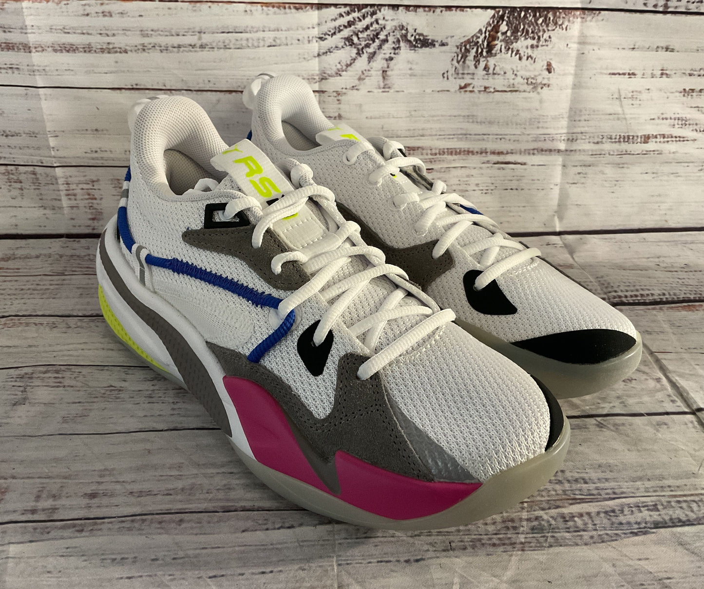 Puma RS Dreamer JR Sneakers White Steel Gray Youth 5.5