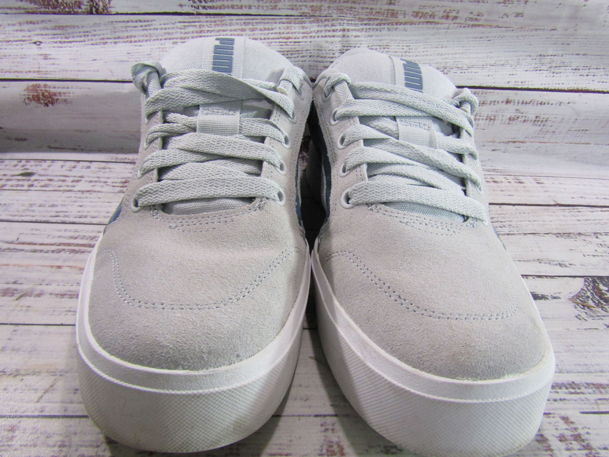 Puma C-Rey Men's Platinum Gray Deep Dive Sneakers Size 13 382880-14