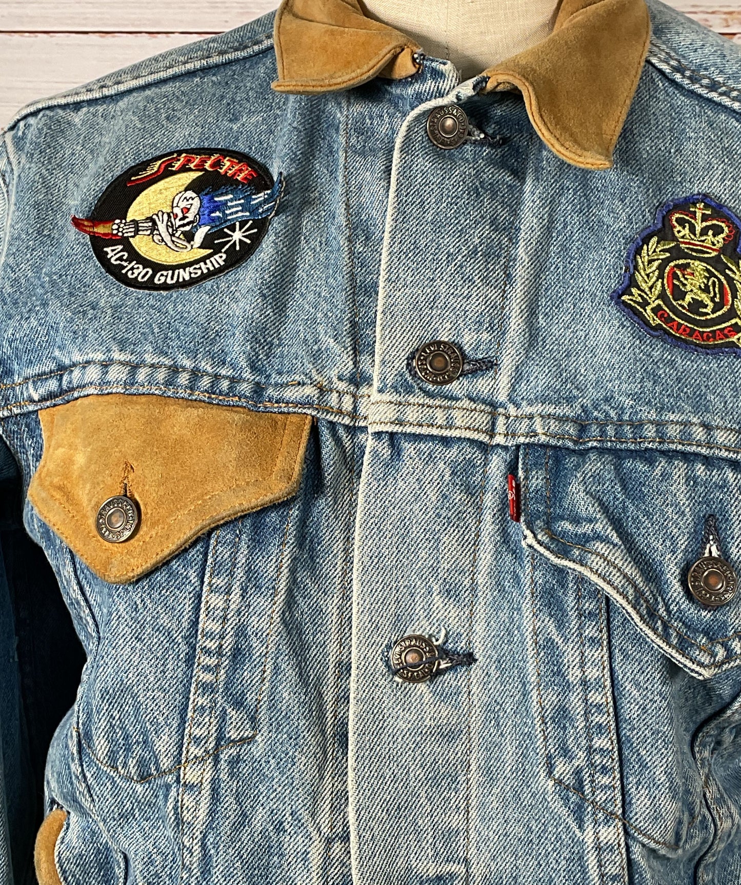 Levi Strauss Vintage Denim Jacket Blue 40L