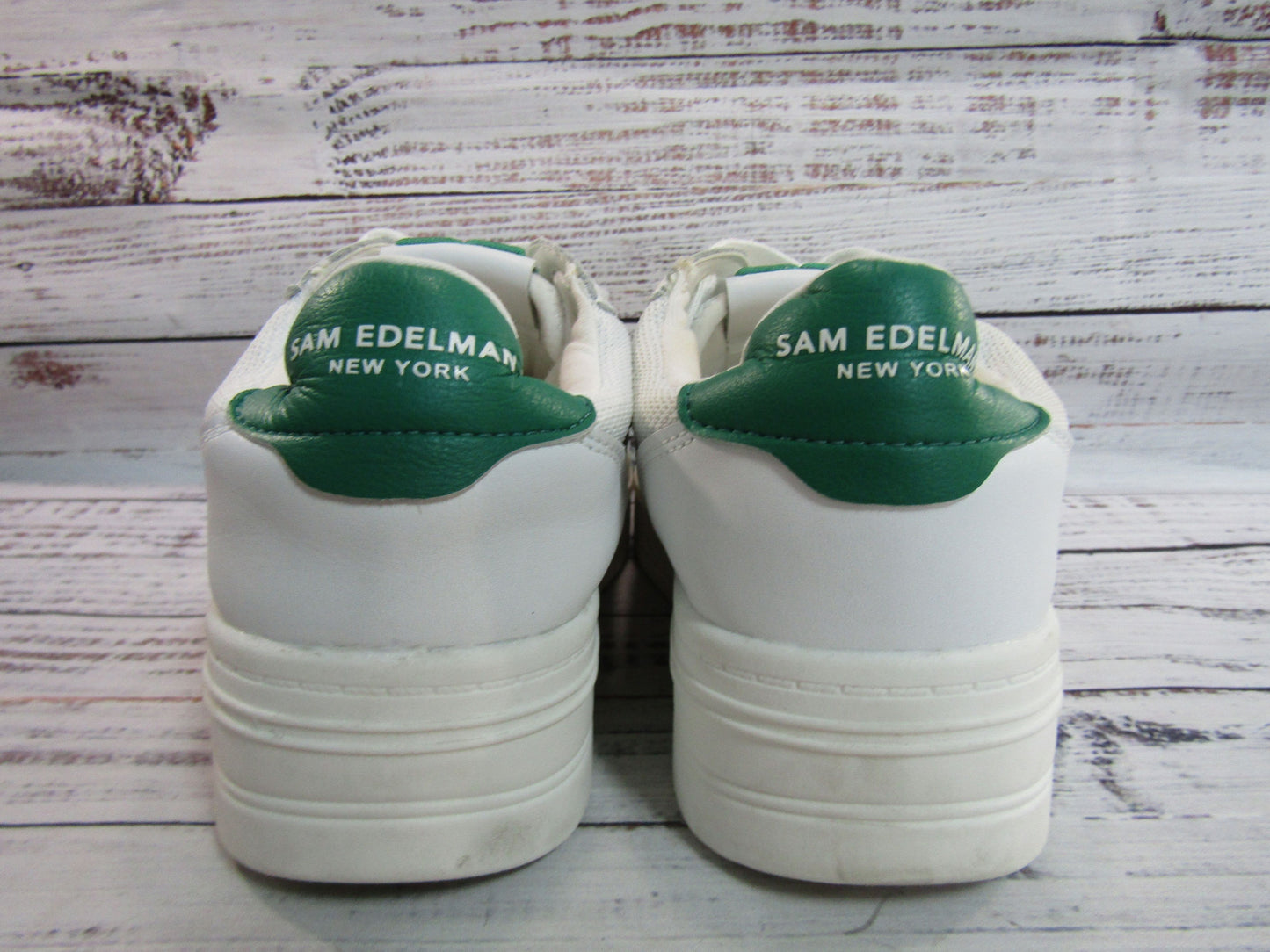 Sam Edelman Blaine Women's White Low Top Sneakers Size 8.5