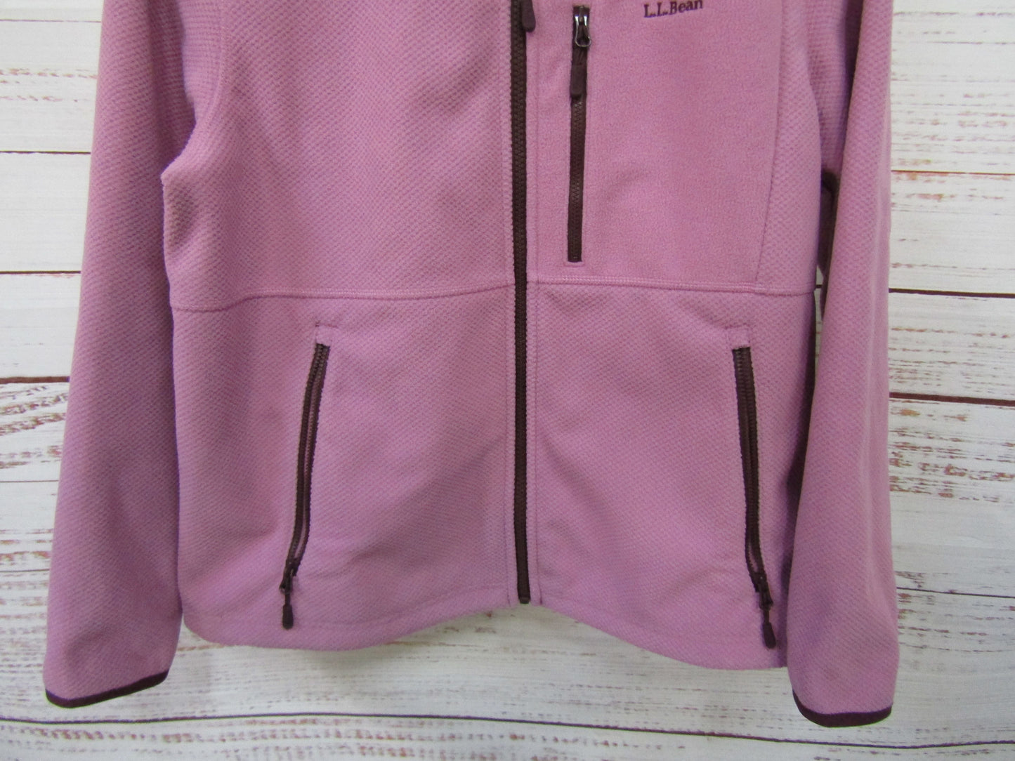 L.L. Bean Wind Challenger Women's Iced Orchid Full Zip Jacket Size S