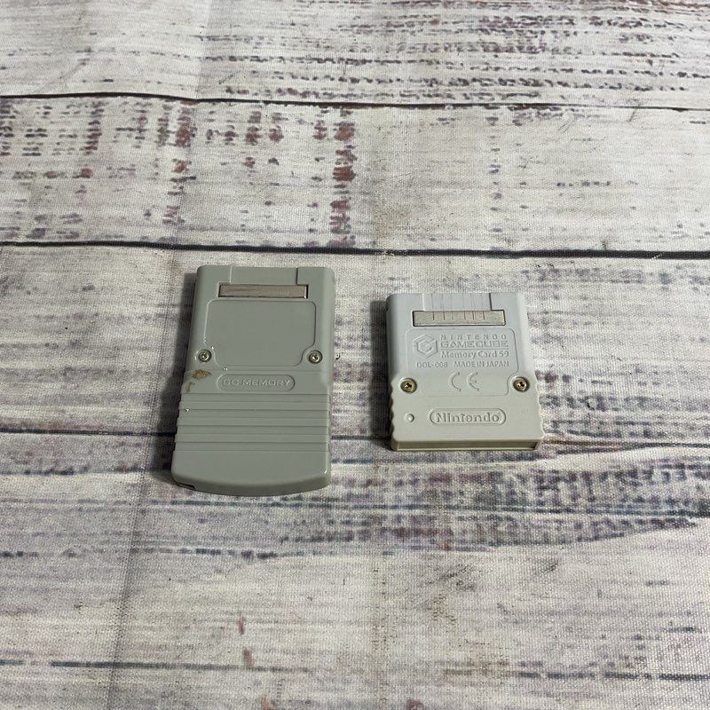 Nintendo Gamecube 59 Block Gray Memory Cards