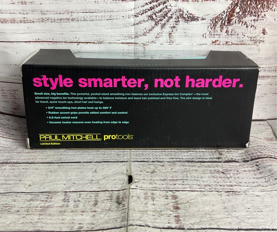 Paul Mitchell Pro Tools Express Mini Smoothing Iron Blue