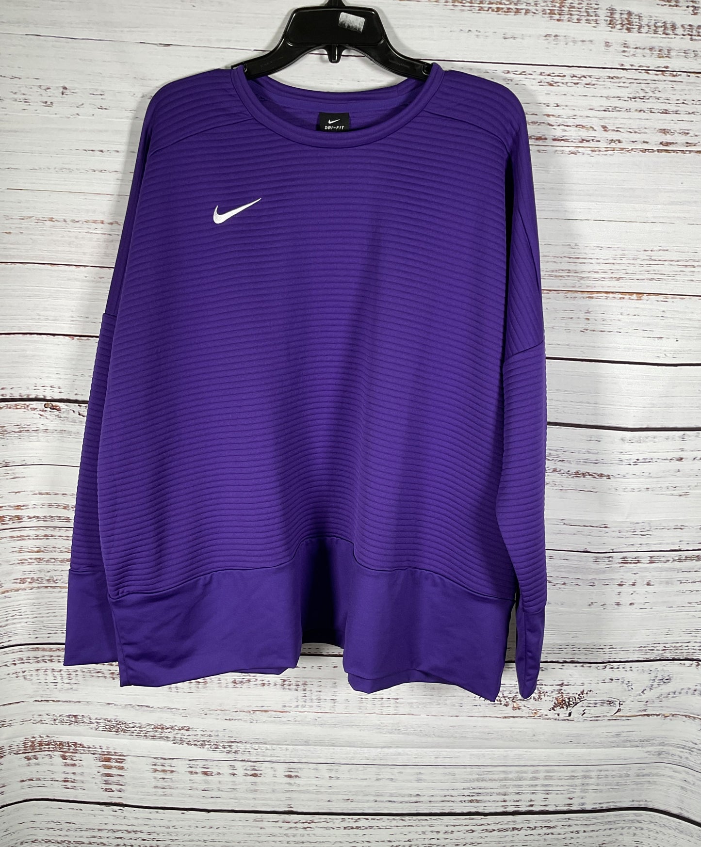 NWT Women's Nike Dry Purple Shirt Size 3XL