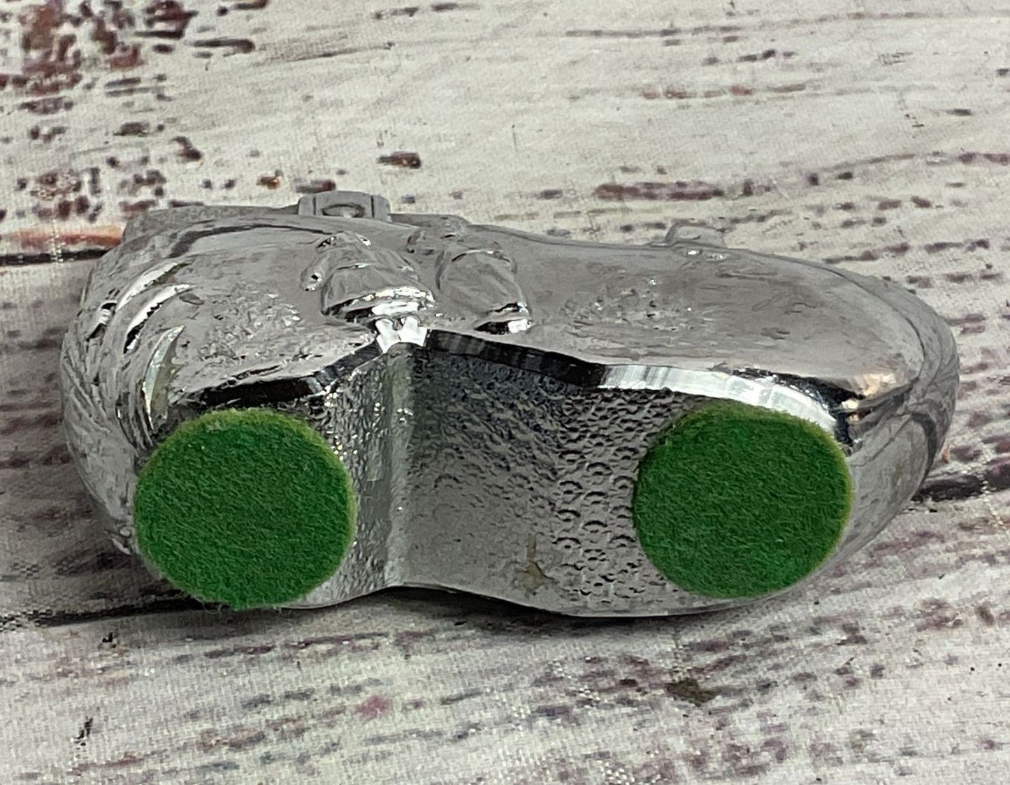 Vintage Mid Century Dutch Windmill Clog Lighter Silver Plated
