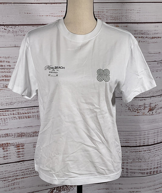 STAMPD Patina Maldives Miami Beach T Shirt White S