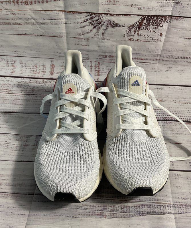 Adidas UltraBoost 20 City Pack - Taipei Size 5.5 White/Blue/Red