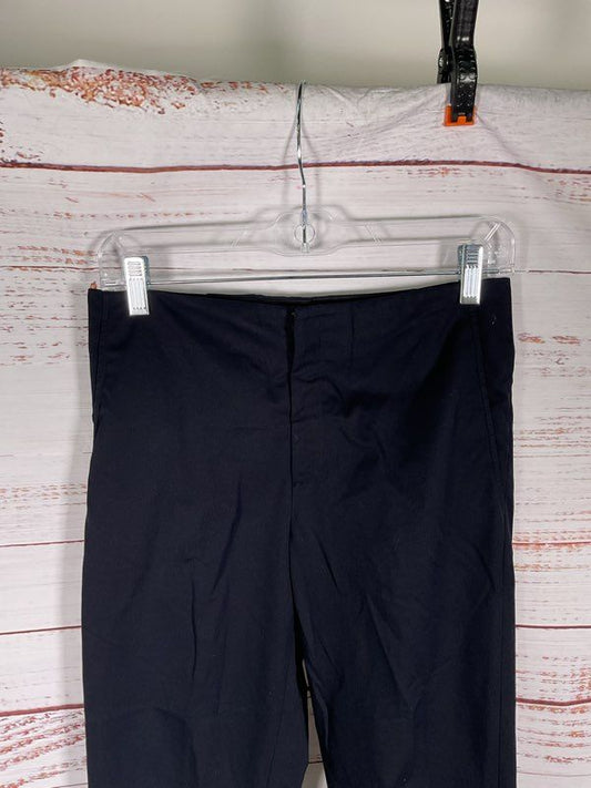 Ralph Lauren RL Women's Navy Blue Pants Size 4 Cotton Blend Black Label