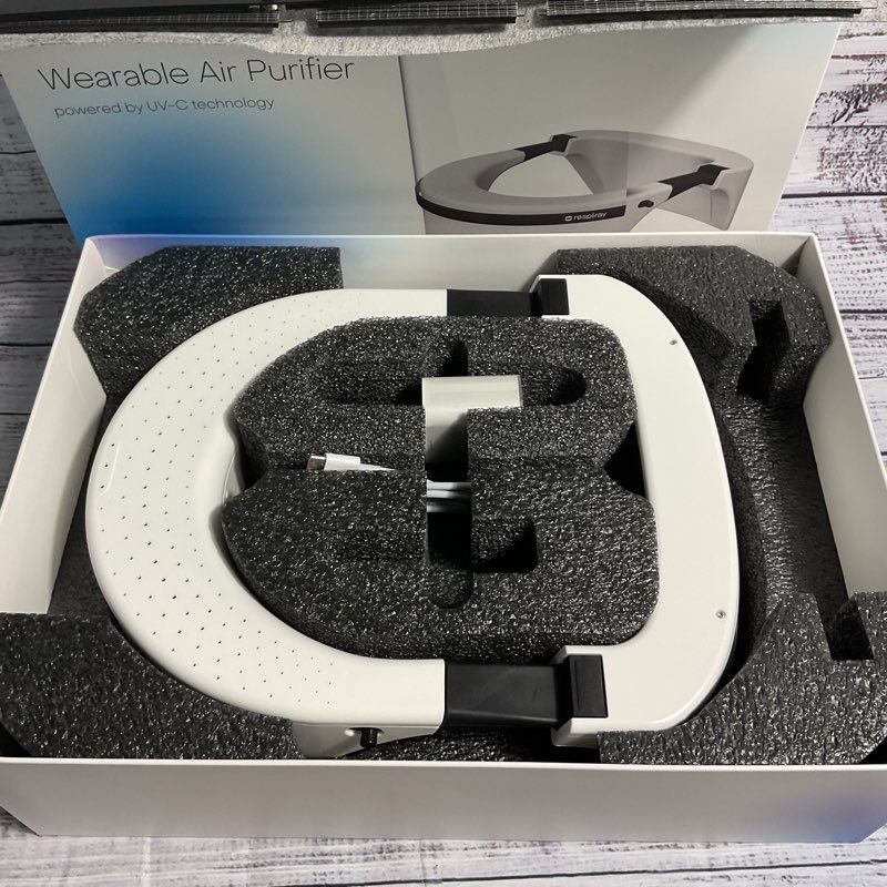 NOB Respiray Wearable White UV-C Air Purifier