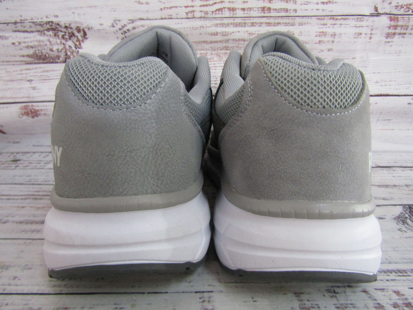 Pony Men's Gray Faux Suede Low Top Sneakers Size 11