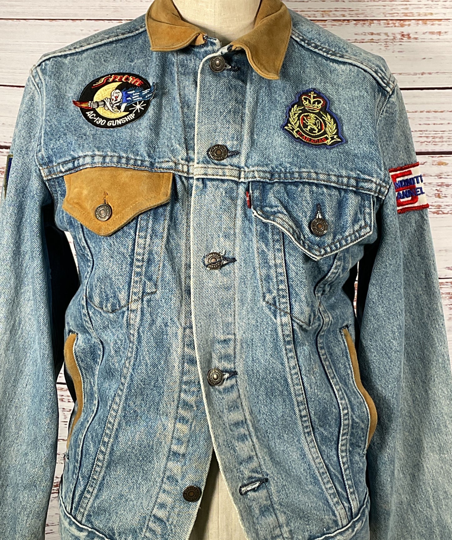 Levi Strauss Vintage Denim Jacket Blue 40L