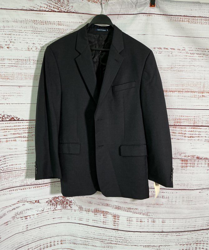 Men's Ralph Lauren Black Wool Jacket Size 40R