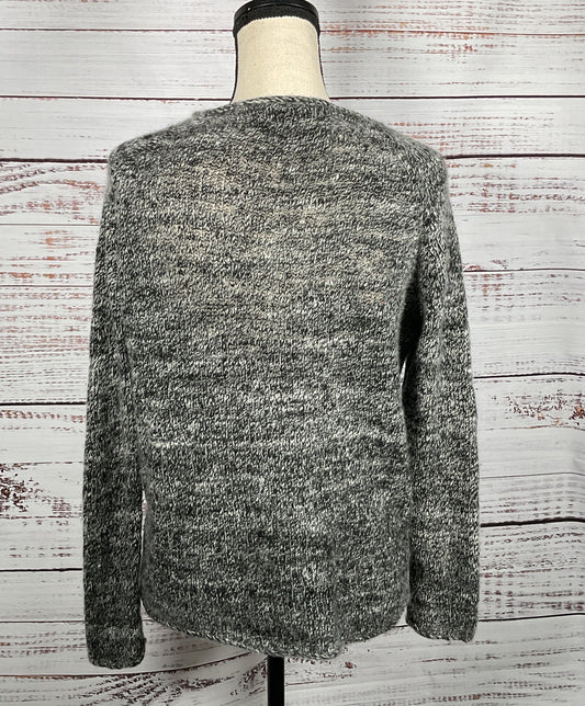 The Elder Statesman Cashmere Knit Sweater Gray XS
