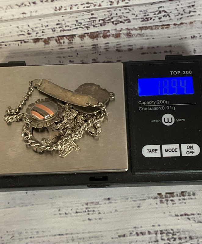 LOT Sterling Silver Vintage Broken Scrap Jewelries 18 grams