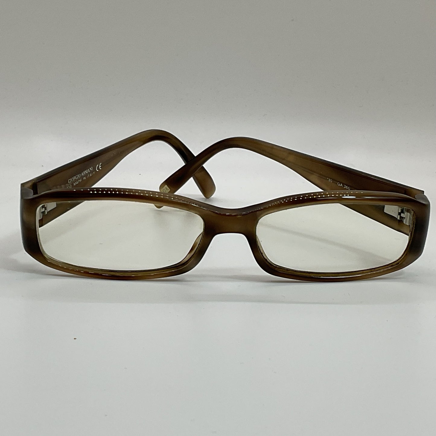 GIORGIO ARMANI GA360 Brown Eyeglasses- 130 (FRAMES ONLY)