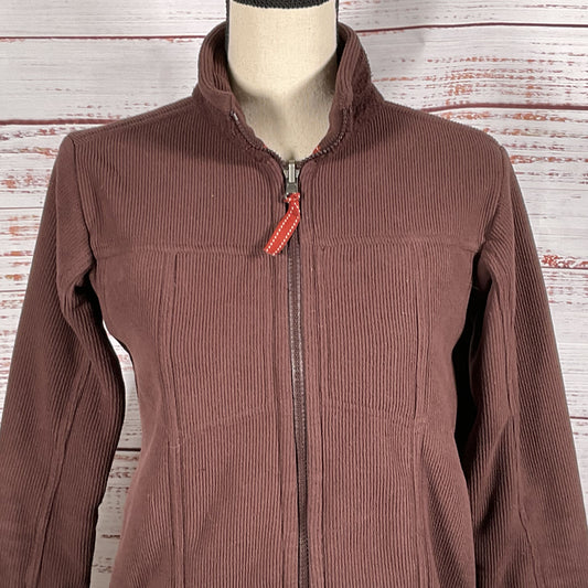 PATAGONIA Women's Brown Zip Up Fleece Jacket- SZ XS