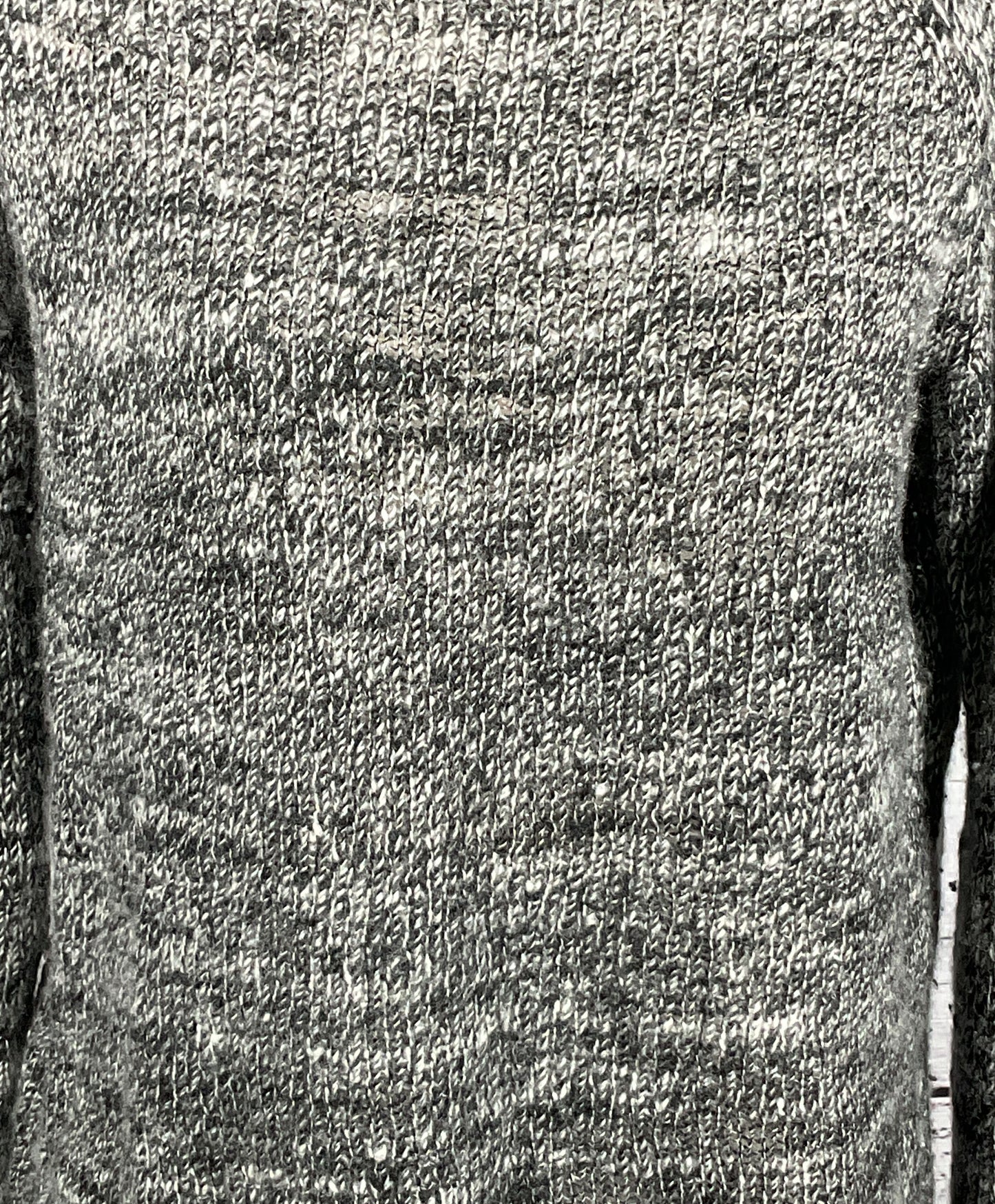 The Elder Statesman Cashmere Knit Sweater Gray XS