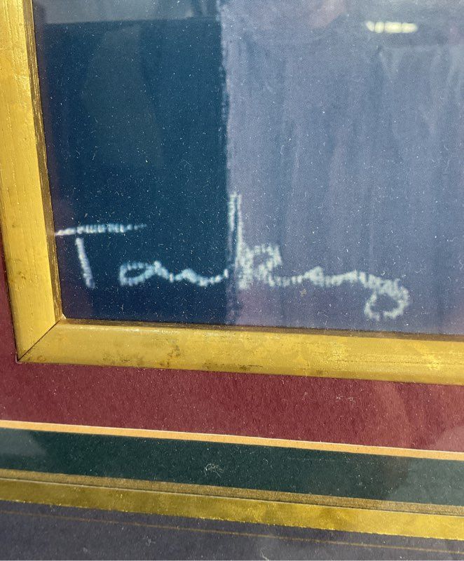 Itzchak Tarkay NICOLE & CHLOE Large Art Print Signed Framed & Matted