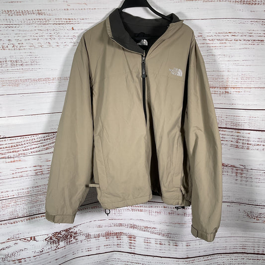 The North Face Tan Full Zip Coat Jacket - Men's Size L