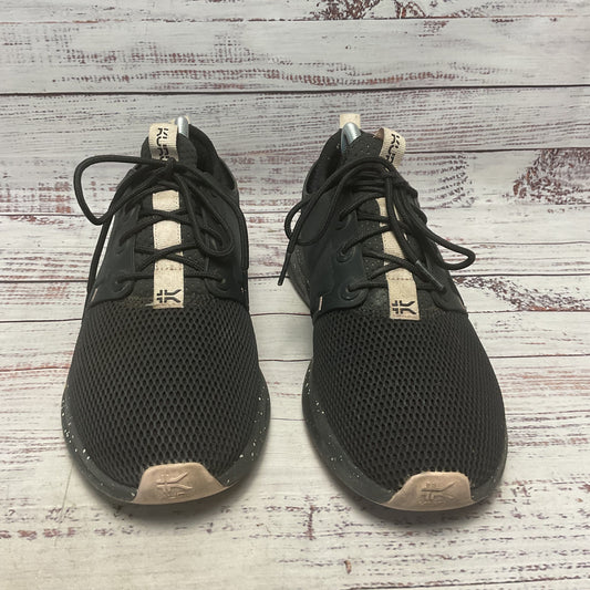 Kuru Atom Black Athletic Sneaker Running Shoe Women Size 9.5