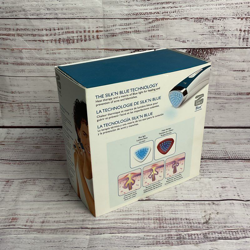 NOB HomeSkinovations Silk'n Blue Acne Solutions Blue Light Therapy