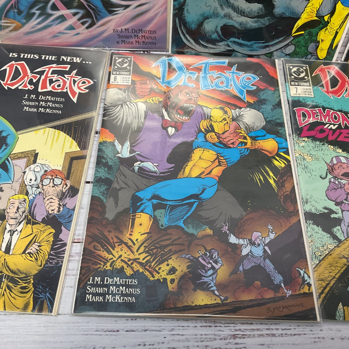 Dr. Fate Issues1,3,4,5,6,7,8 Lot Of 7 DC Comics 1988