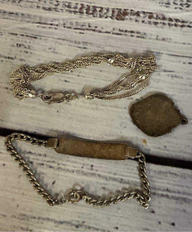 LOT Sterling Silver Vintage Broken Scrap Jewelries 18 grams