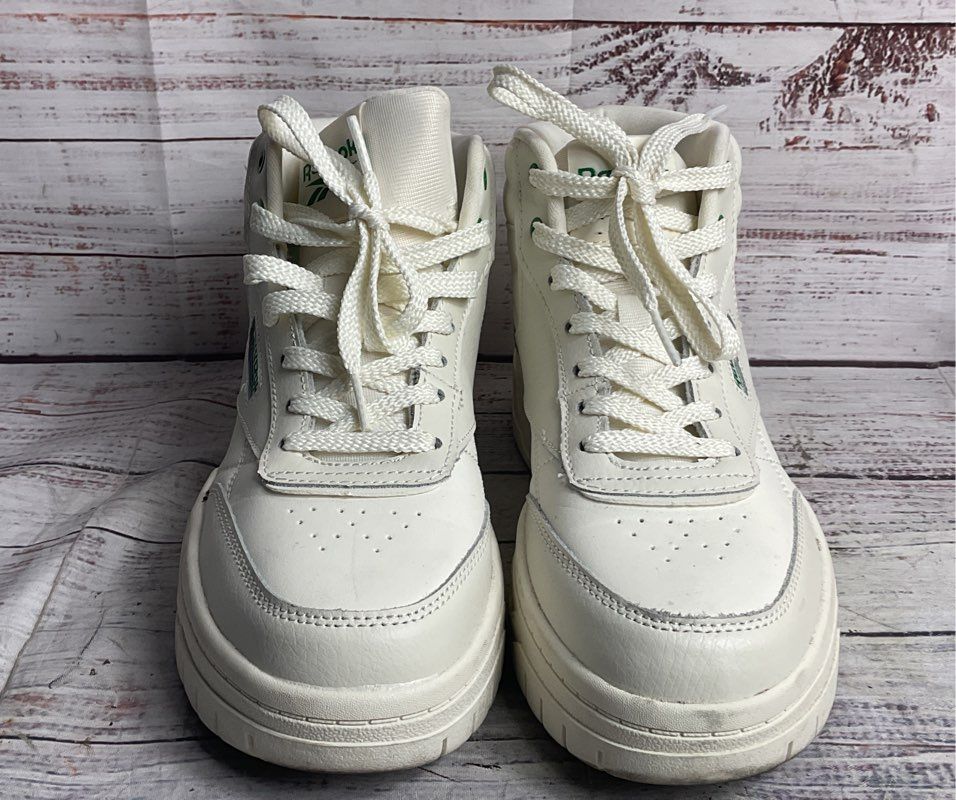 Reebok Tech Geo Classic Hi-Top Sneakers White 8.5