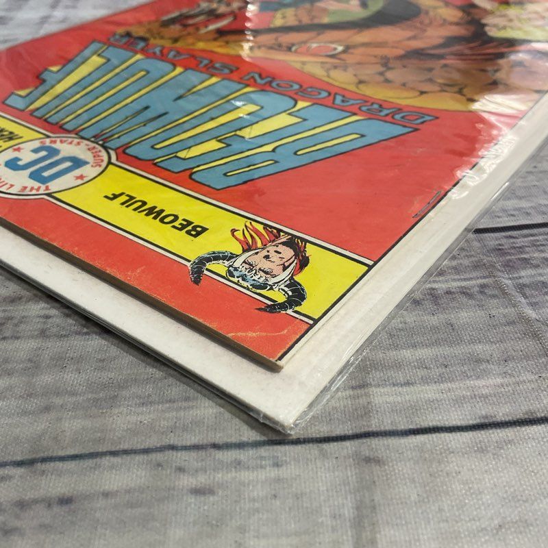 Lot Of 3 Vtg. Beowulf Dragon Slayer #1 3 6 Dc Fantasy Comics Ungraded