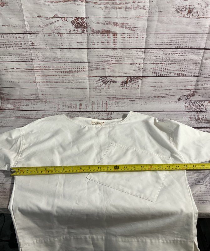 Gravel & Gold California Women's White Long Sleeve Top Size 1 / S
