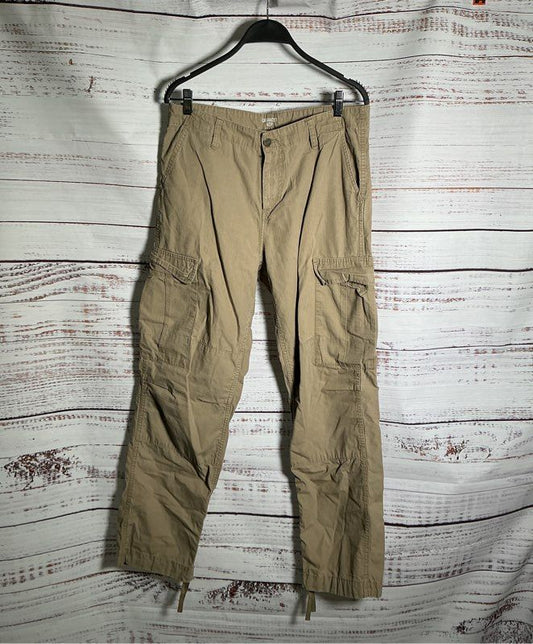 Men's Carhartt Beige Cargo Pants Size 32 x 32