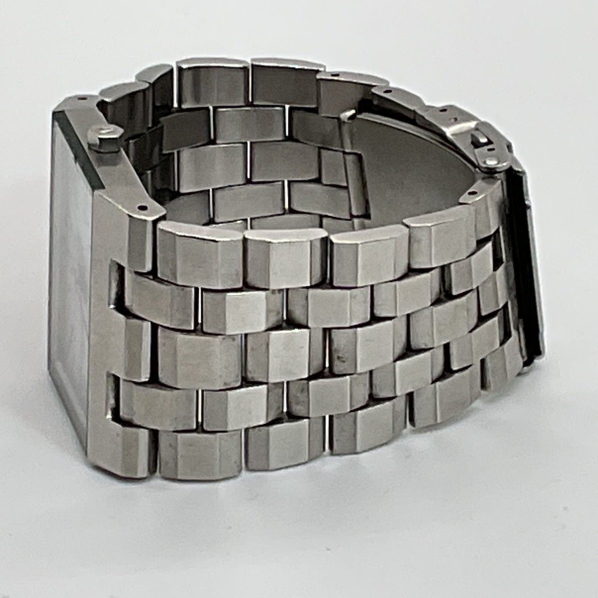 NIXON The Gold Ticket Men's Stainless Steel Watch- 6.25" (NEEDS BATTERY)