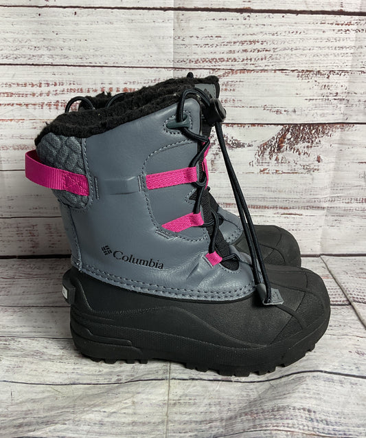 Columbia Bugaboot Celsius Snow Boots Gray Kids 12