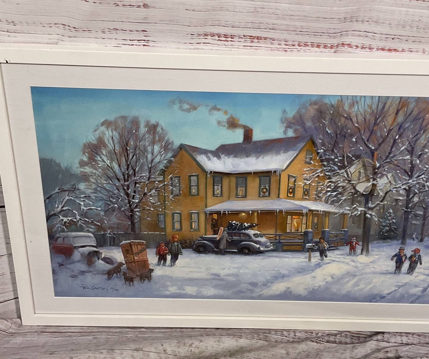 A Christmas Story by Paul Landry Signed Framed Print