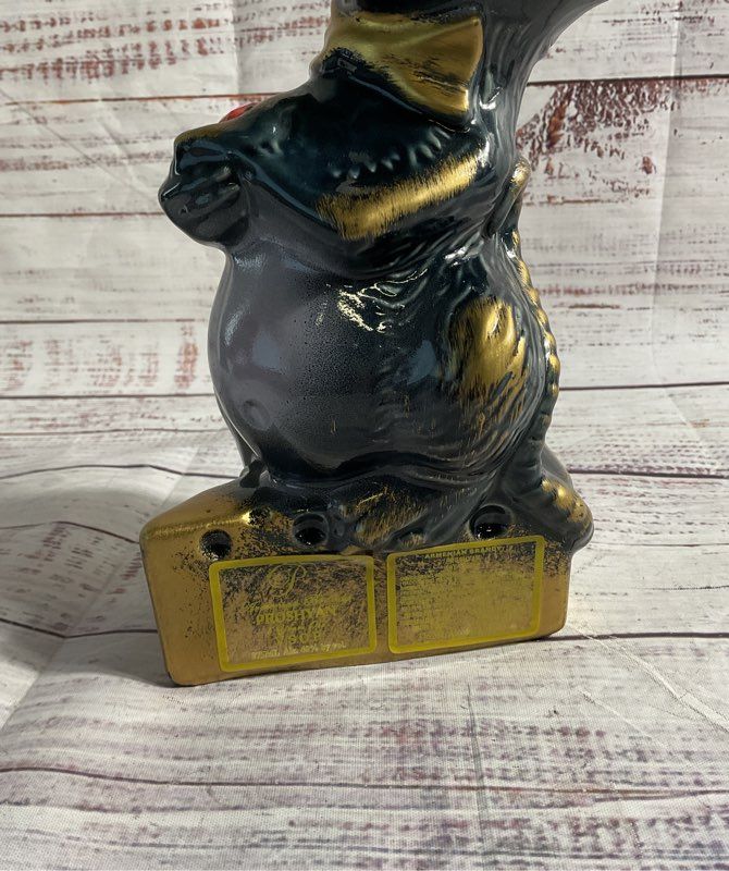 Mouse Gentleman Empty Armenian Brandy Proshyan 375ml Collection Bottle Ceramic