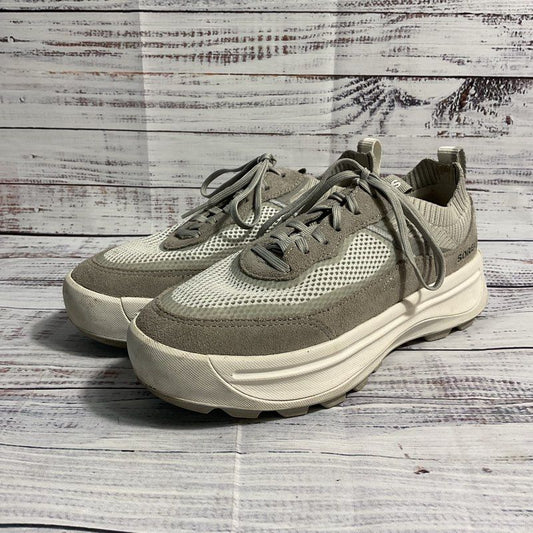 Sorel ONA 503 Knit Dove Grey Athletic Sneakers Women's Size 7
